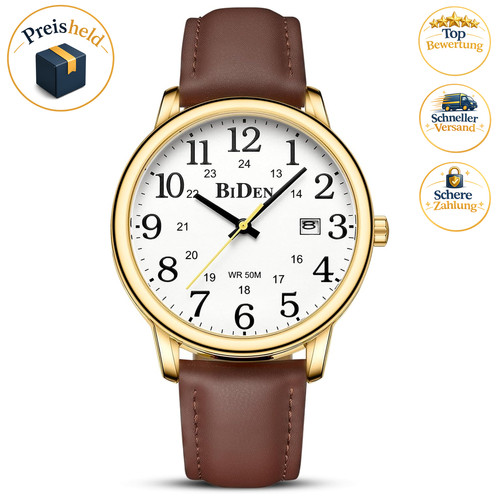 Armbanduhr herren analog quarz - armbanduhr,