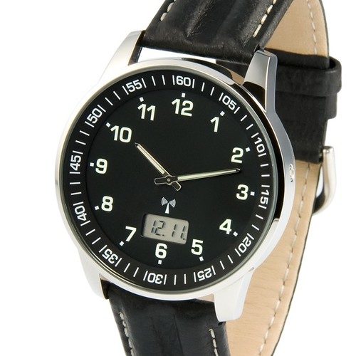 Elegante herren funkuhr - herren,