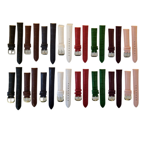 Uhrenarmbänder leder 12 - leder, 10