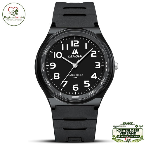 Analog quarz armbanduhr - analog,