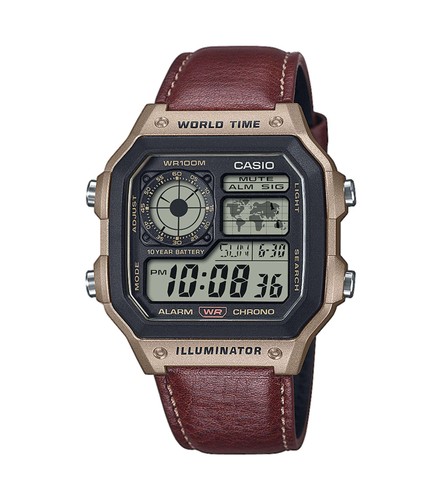 Casio herrenuhr digital alarm - herrenuhr,