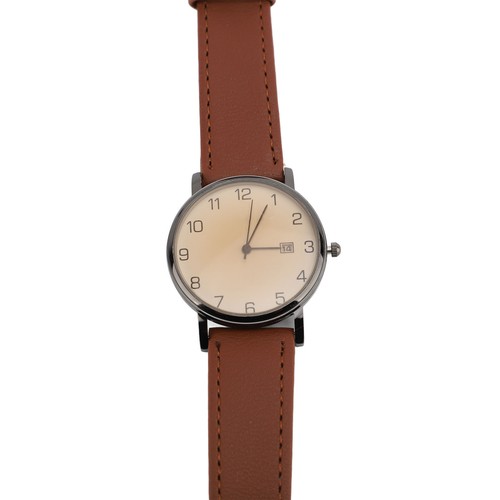 Quarzuhr lederarmband - quarzuhr, pu-lederarmband