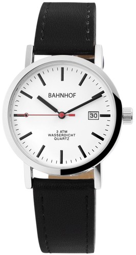 Bahnhof herren armbanduhr - bahnhof,