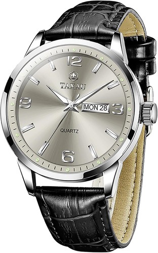 Herren armbanduhr leder - armbanduhr,